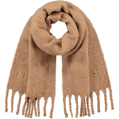 Barts Fyone Scarf Sjaal Dames - Lichtbruin - One size