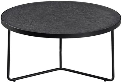 Salontafel Norix Grijs - Rond - 50x50cm - Hoogte 40 cm
