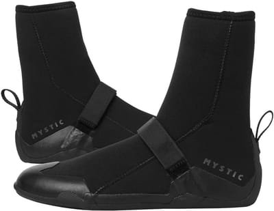 2025 Mystic Ease 3mm Ronde Teen Wetsuit Schoenen - Black
