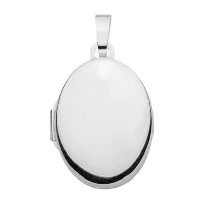 Medaillon zilver 925/- ovaal