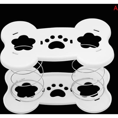 Creatieve Veerhouder Tissuebox Automatische Lift Veerbelaste Tissuebox Tissue Veerbeugel Auto Tissuebox Veerhouder white