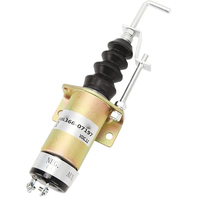 Afsluitmagneetventiel Brandstofstop Uitvalventiel Generatoraccessoire DC 12V 366?07197