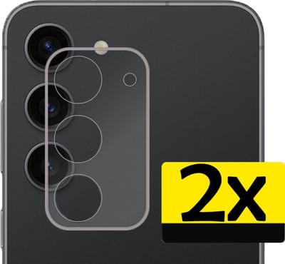 Camera Lens Protector - Geschikt voor Samsung Galaxy S23 Plus - 2 Stuks - Camera Screenprotector - Beschermglas - Gehard Glas - Tempered Glass - Screen Protector