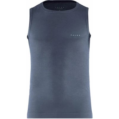 FALKE Wool-Tech Light sneldrogend wol functioneel materiaal mouwloze functioneel shirt heren blauw - maat M