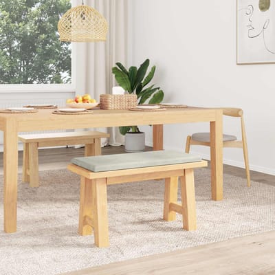 vidaXL - Bankkussen - fluweel - Crèmekleurig - Diepte - 35 - cm