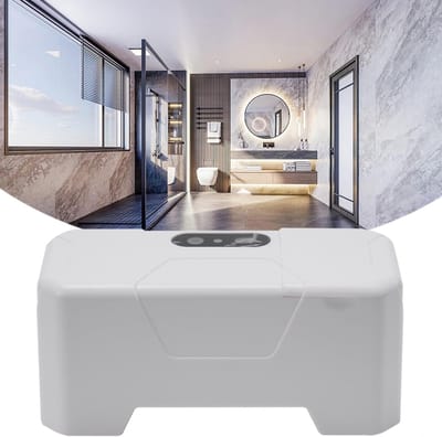 Toilet Sensor Spoeling - Automatische Spoelknop - Hygiënisch Gemak - Contactloze Bediening - 17 x 8 x 8 cm - Wit