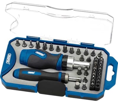42-delige Ratelschroevendraaier Bitset | Professioneel en DIY Gereedschap | Inclusief 1/4" en 20mm Precisie Bits