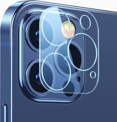 Cadorabo Camera beschermer geschikt voor Apple iPhone 13 PRO - Camera beschermer krasbestendige lens bescherming