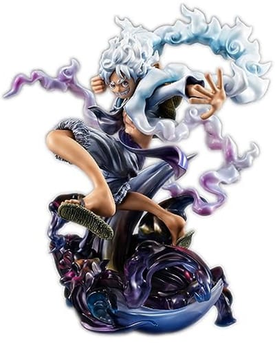 Verzamel figuur - Actiefiguur - Hobby display - Dynamische sculptuur - 23 cm hoog - Wit