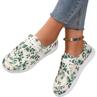 Schoenen voor Dames  Mode Lente en Herfst Dames Flats Gemengde Kleuren Ronde Neus Elastische Band Laaghak Zapatillas De Mujer 43
