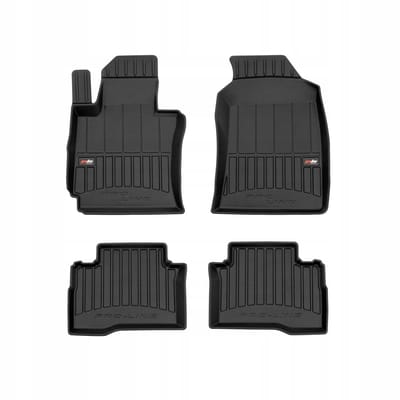 FROGUM ProLine Automatten Set + Kofferbakmat – Perfecte Pasvorm – Duurzaam & Geurloos TPE – SSANGYONG Tivoli 2019- (facelift, onderste kofferbakniveau)