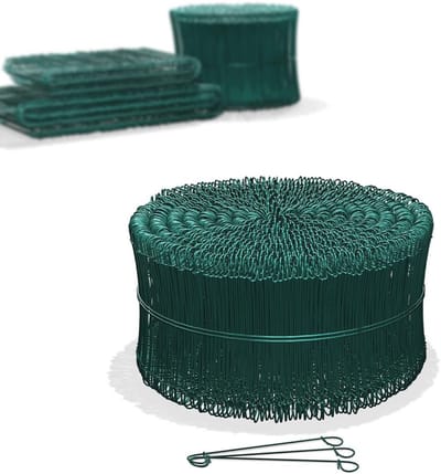 Groene roestvrije binddraad 1,4 mm - duurzame ommantelde betonbinddraad voor diverse toepassingen
