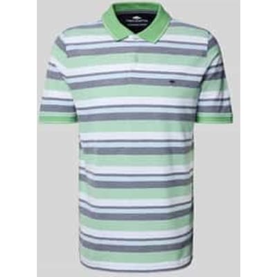Fynch-Hatton Polo Multicolor Stripe Turf Green-Blue / male
