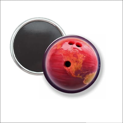 Button Met Magneet - Bowlingbal - NIET VOOR KLEDING