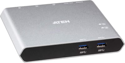 2-Poorts USB-C Docking Station Schakelaar