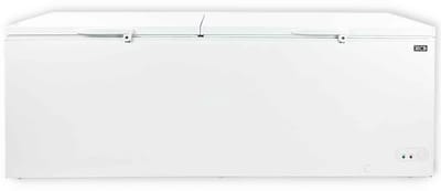 HCB® - Professionele Horeca vriezer - Vrieskist met dubbele klapdeksel - 755 liter - 230V - Diepvries koffer - 72.5x231.5x85 cm (DxBxH) - 86 kg - 9971