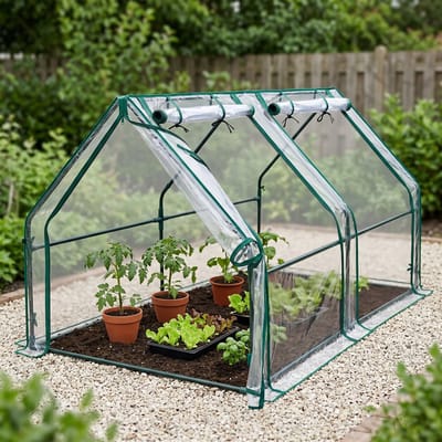Lomera Kweekkas - Foliekas - Broeikas - Plantenkas - Tuinkas - Kweektent - Plantenhuis - Tomatenkas - Hobbykas - Serre - Balkonkas - Metalen Frame - Met Ritssluiting - 2 Deuren - Groen