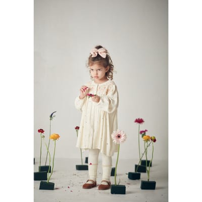 Louise Misha Dress Solene Cream Größe: 7Y | Kleider Outlet | Unisex | Weiß