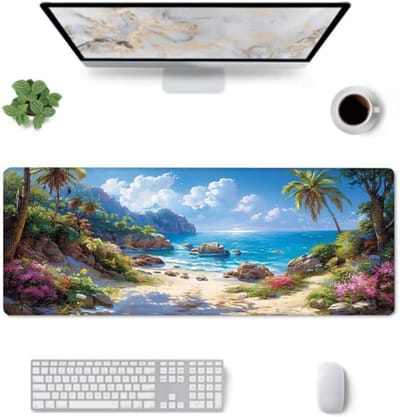 Grote Muismat - Bureaukussen - Gaming Kantoor - Waterdicht Zacht - 160x80cm - Meerkleurig