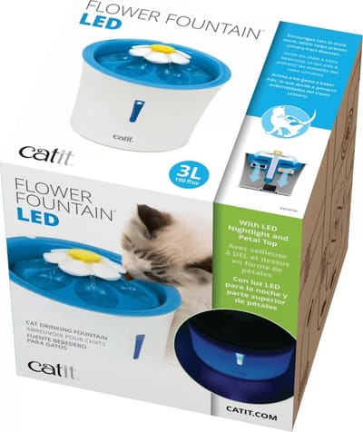 Catit LED-bloemfontein voor katten