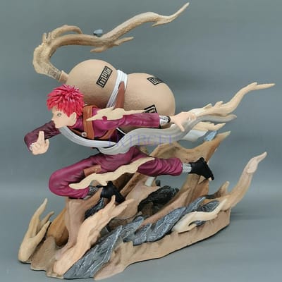 Naruto Shippuden Figuur Gaara Kimimaro Japanse Anime PVC Actie Model Speelgoed Gaara Figuur Spel Beeld Set Model Pop With Retail Box brown