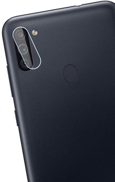 Camera Screenprotector geschikt voor Samsung A11 - Screen Protector Glas