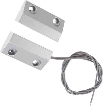 Alarm Detectors - Magnetische Sensoren - Beveiliging Thuis - Bedraad Systeem - 3 Sets - Zilver