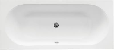 Badland VITAE ligbad 160 x 75 cm wit met acrylpaneel