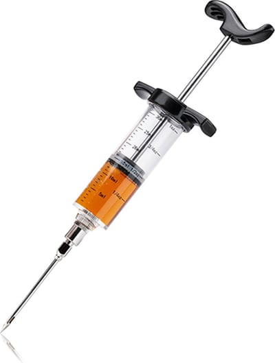 GEFU BBQ Marinadespuit - RVS Marinade Injector - Voor Vlees & Gevogelte
