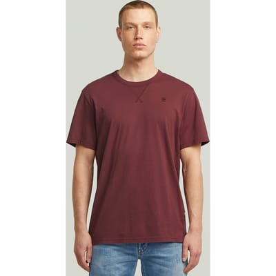 G-Star Nifous R T Dark Red Taglia: S | Magliette basic Outlet | Uomo | Rosso