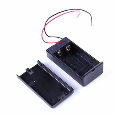 OTRONIC® 9V batterijhouder met AAN UIT tuimelschakelaar 9 volt met deksel