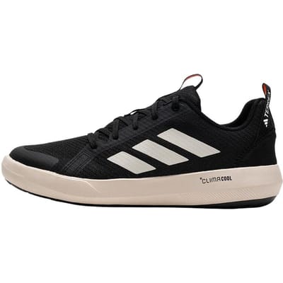 adidas Heren Dames TERREX BOAT CLIMACOOL Outdoorschoen JI3499 Core Black Chalk White Semi Impact Orange