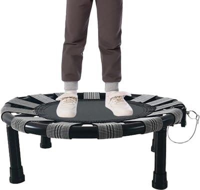 Kindertrampoline - Indoor Rebounder - Actieve Spel - Opvouwbaar Ontwerp - 45 x 20 x 8 cm