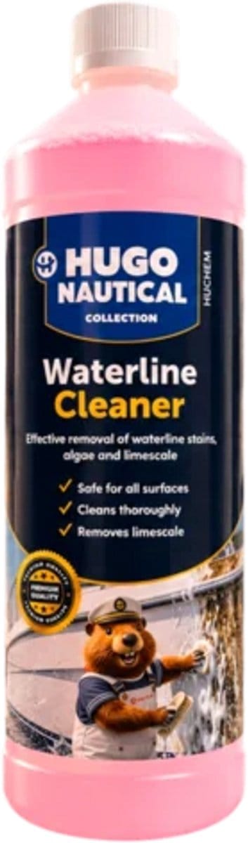Waterline Cleaner – Vaaraanslag Verwijderaar voor Boot & Jacht | 1000 ml Fles | | Hugo Nautical