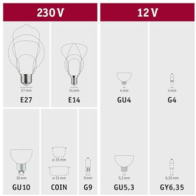 LED filament lamp 5,1W dimbaar E27 warmwit 2700K