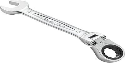 Metrische Ratchet Sleutel 14 mm - Zilver - Robuust & Veelzijdig