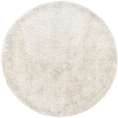 MUST Living Carpet Crown round large,Ø250 cm, ivory, 100% Polyester