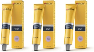 Indola Profession Blonde Expert Pastel Toner 60ml – P.16 pastel aardbei - 3 tubes