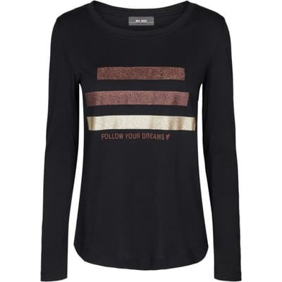 JDY - JDYTONSY L/S PUFF SLEEVE TOP JRS DIA - Dames - Blouses