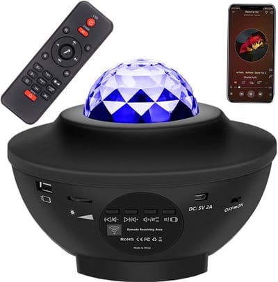 HANGZHOU A LINK STAR TECHNOLOGY - Sterren Projector - LED Nachtlamp - Muziekfunctie - Afstandsbediening