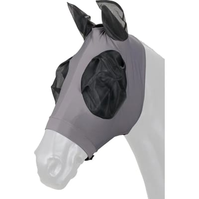 Anti-vliegenmasker voor paarden Catago Asphalte