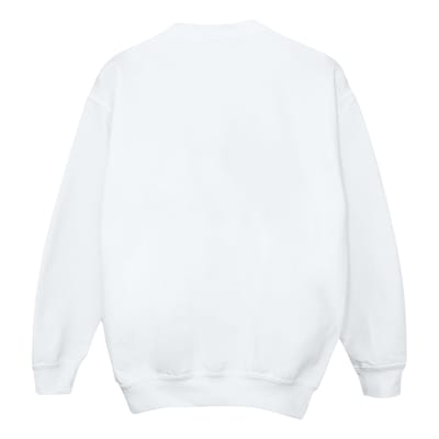 Harry Potter Jongens Gryffindor Katoenen Sweatshirt (Wit)