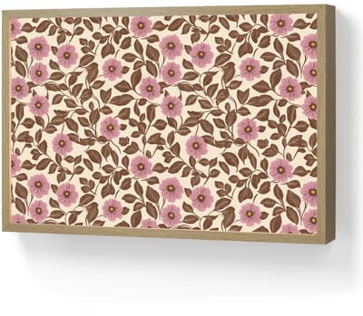 Wandlamp 60x40 cm - Oplaadbaar - Bloemen - Bladeren - Kleurrijk - Wandlampen binnen woonkamer - Slaapkamer lamp - Decoratieve nachtlamp - Vloerlamp draadloos