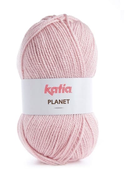 Katia Planet - 3999 licht oudroze - Acryl Garen