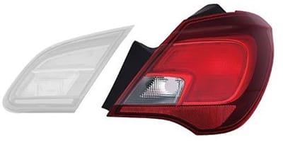 VanWezel 3804936 - Verre extérieur feu arrière droit pour Opel Corsa e de 10/2014 à 2019