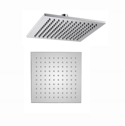 Sanifun Hoofddouche Massa 250 x 250 mm Chroom met LED Verlichting
