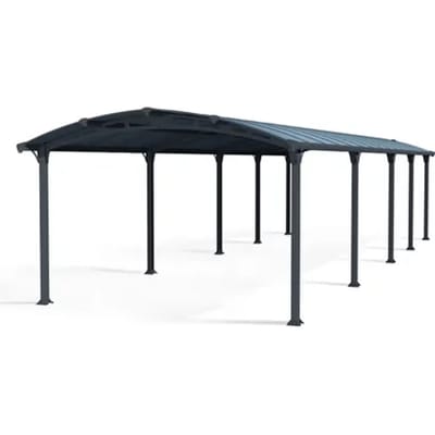 Palram |canopia - Carport Arcadia - Enkel - Donkergrijs/brons - 1077x360cm