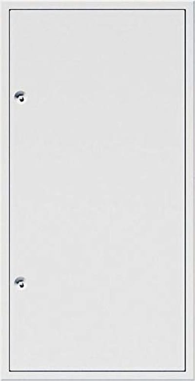 Inspectiedeur Z-profiel Muur Wit 600x1000mm Vierkant