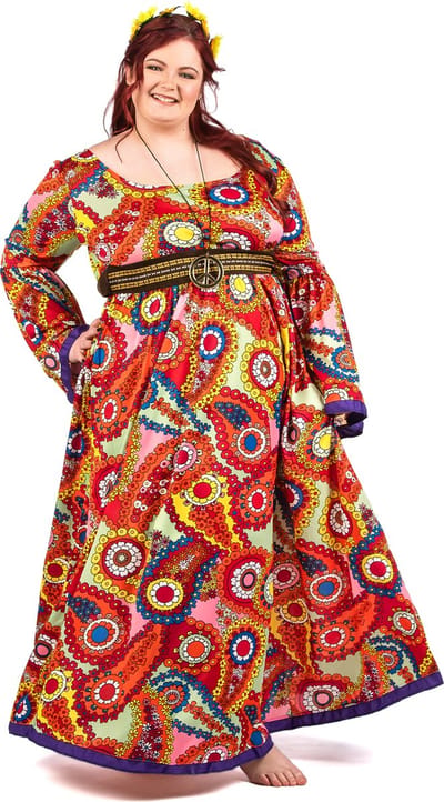 Hippie jurk Melanie dames