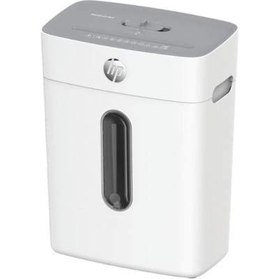 HP OneShred 8CC - Papierversnipperaar - P-4 / DIN 66399 - Shredder - 15L - Kantoor/ Thuisgebruik - Wit